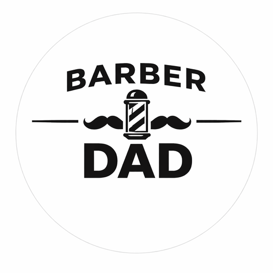 BarberDad Stickers